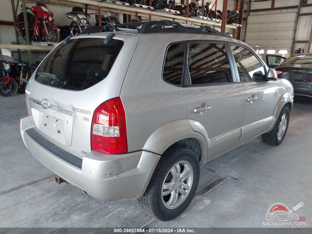 KM8JN72D76U368221 2006 HYUNDAI TUCSON photo no. 4