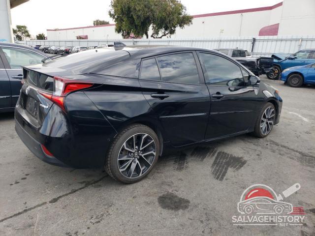 JTDKARFU2L3112077 2020 TOYOTA PRIUS photo no. 3
