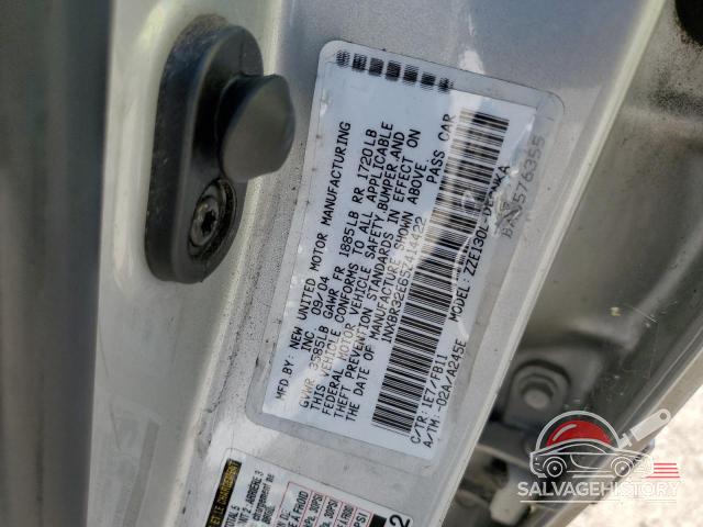 1NXBR32E65Z414422 2005 TOYOTA COROLLA photo no. 12