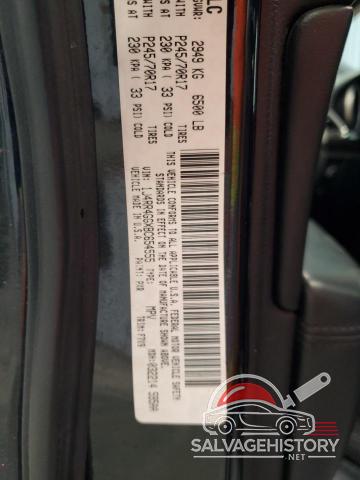 1J4RR4GGXBC654555 2011 JEEP GRAND CHER photo no. 13