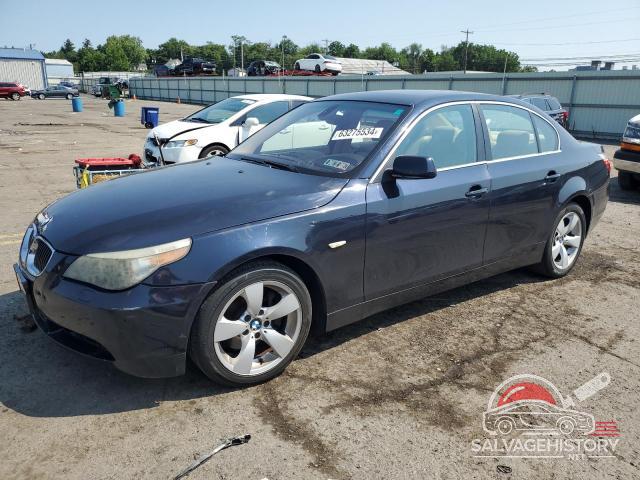 WBANE73586CM42570 2006 BMW 5 SERIES photo no. 9