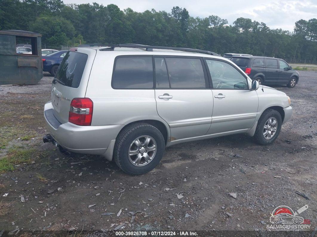 JTEDP21A540038714 2004 TOYOTA HIGHLANDER photo no. 4