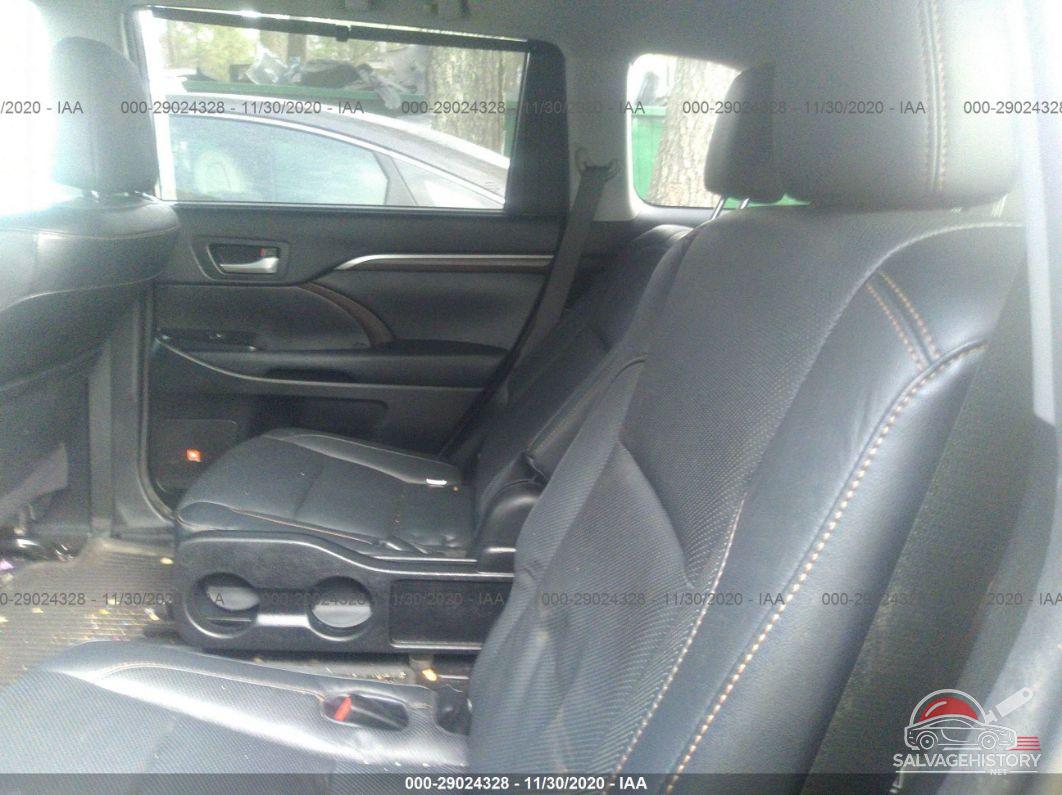 5TDDKRFH7ES058799 2014 TOYOTA HIGHLANDER photo no. 8