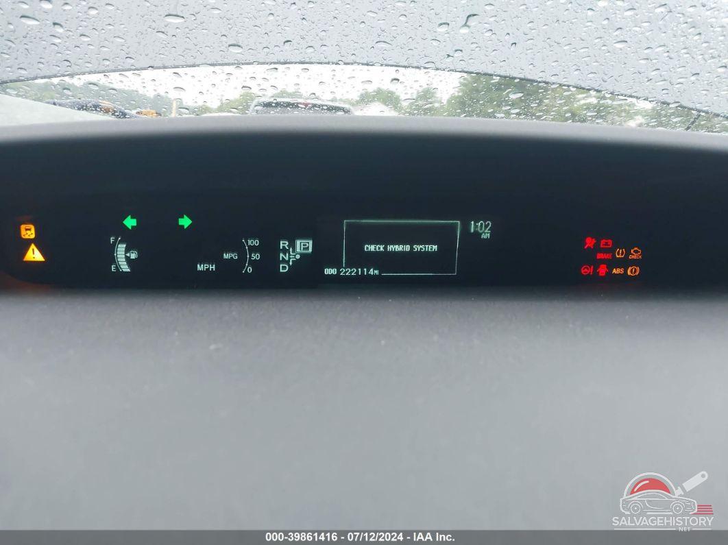 JTDKN3DU3A0081943 2010 TOYOTA PRIUS photo no. 7