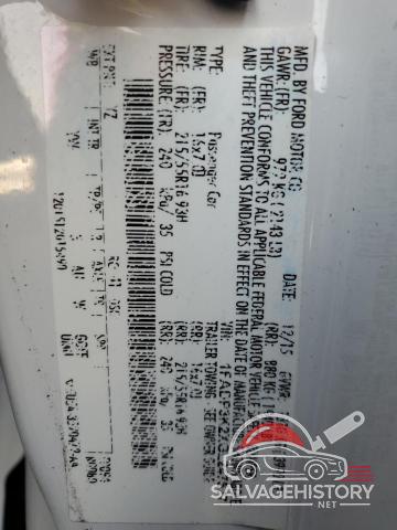 1FADP3K2XGL247537 2016 FORD FOCUS photo no. 12