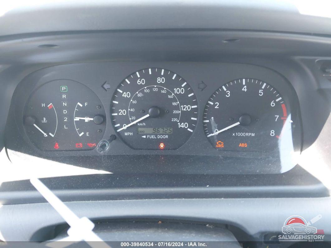 4T1BG22K51U058724 2001 TOYOTA CAMRY photo no. 7