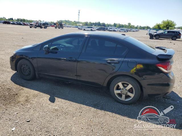 2HGFB2F76DH001161 2013 HONDA CIVIC photo no. 2