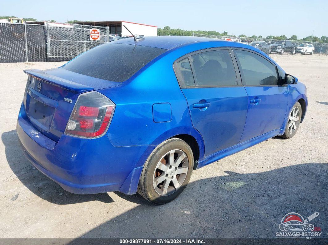 3N1AB6AP9CL773203 2012 NISSAN SENTRA photo no. 4