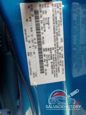 1FADP3K29GL357544 2016 FORD FOCUS photo no. 12
