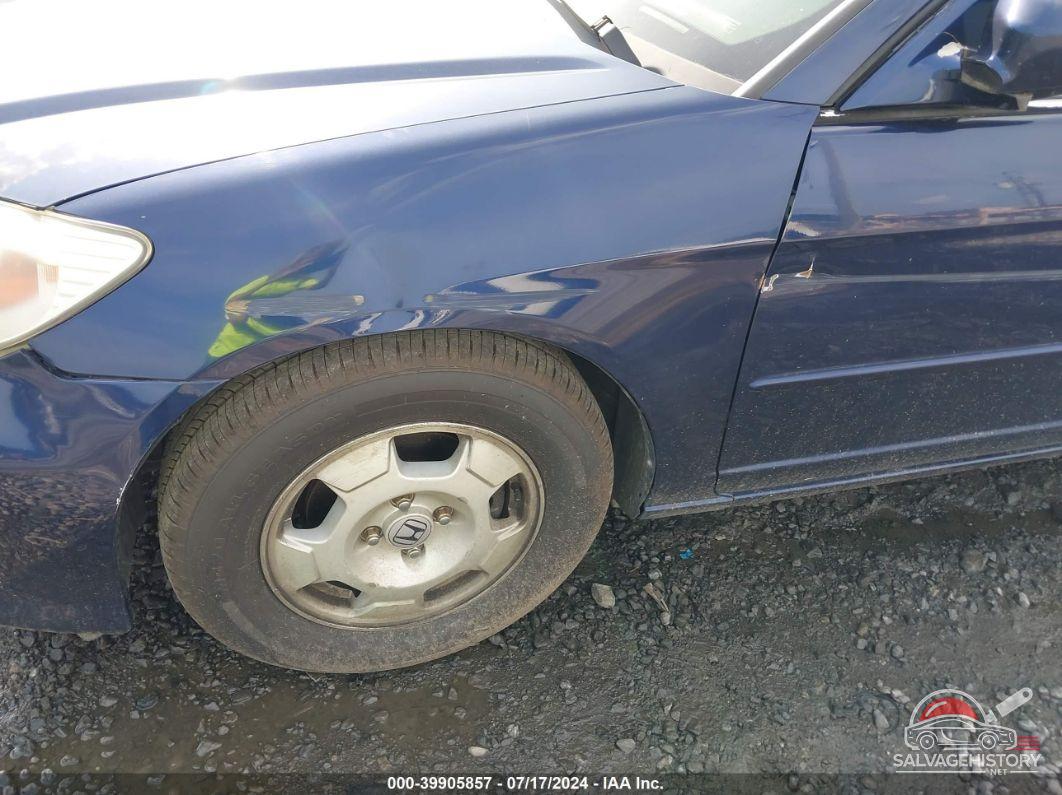 JHMES96665S006895 2005 HONDA CIVIC HYBRID photo no. 6
