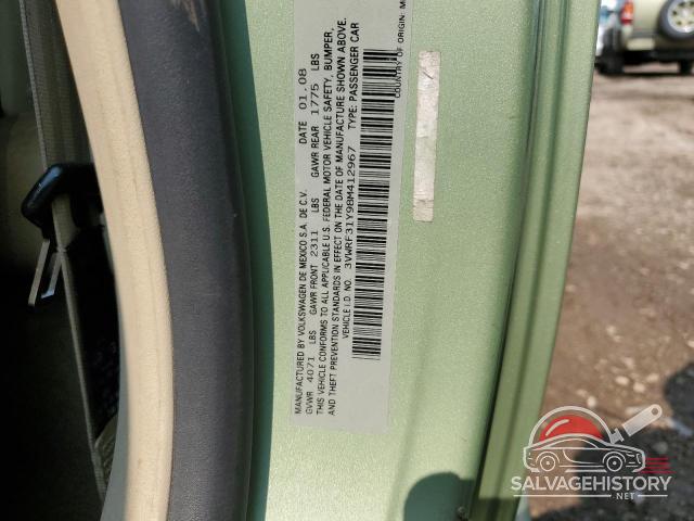 3VWRF31Y98M412967 2008 VOLKSWAGEN BEETLE photo no. 12