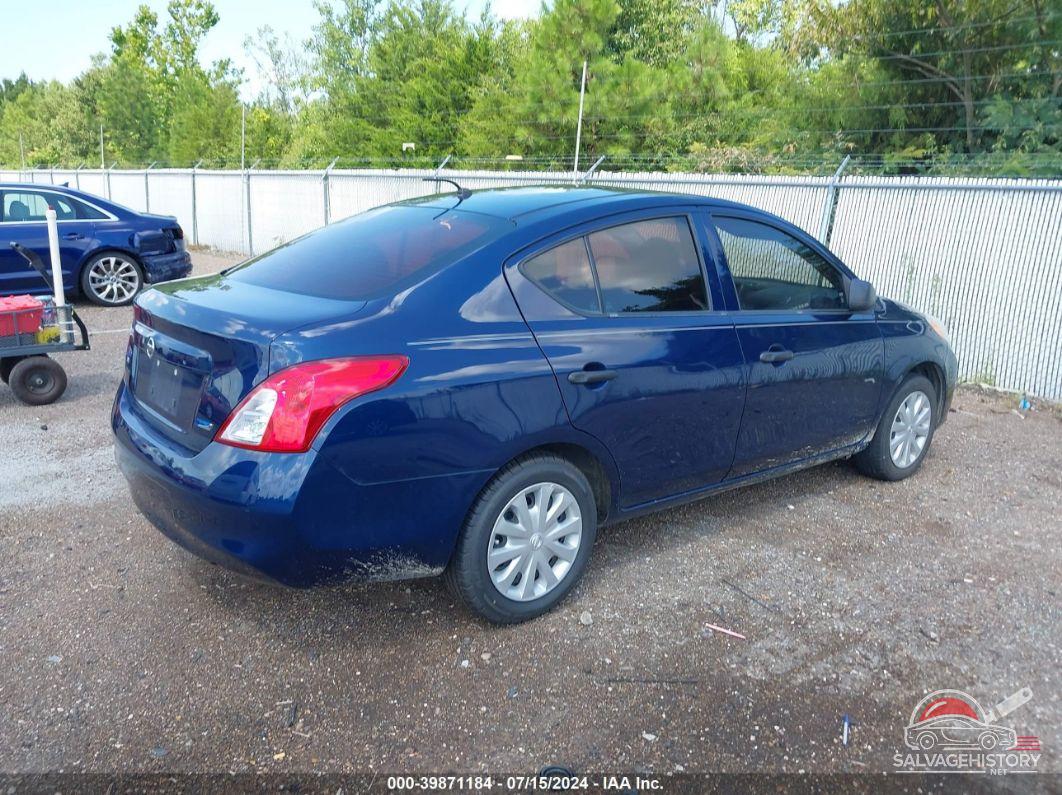 3N1CN7AP8EL861863 2014 NISSAN VERSA photo no. 4
