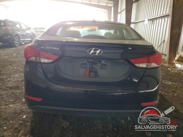 KMHDH4AE0FU355646 2015 HYUNDAI ELANTRA photo no. 6