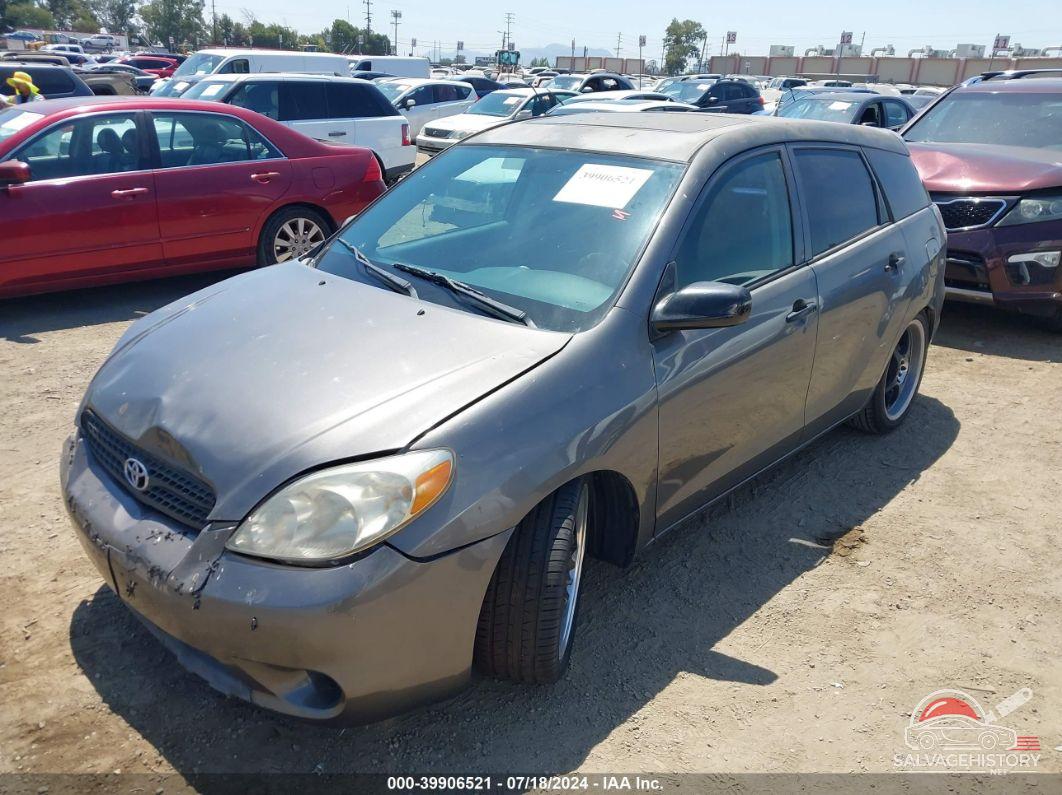 2T1KR32E57C661564 2007 TOYOTA MATRIX photo no. 2