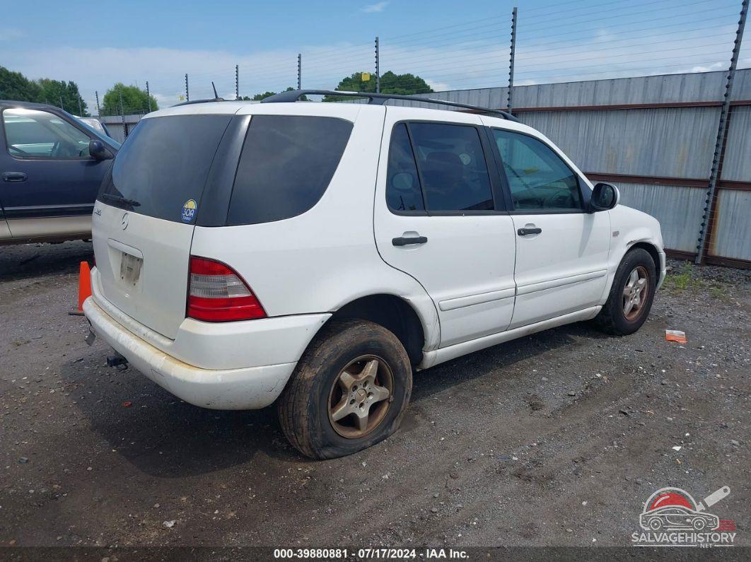 4JGAB54E11A245463 2001 MERCEDES-BENZ ML 320 photo no. 4