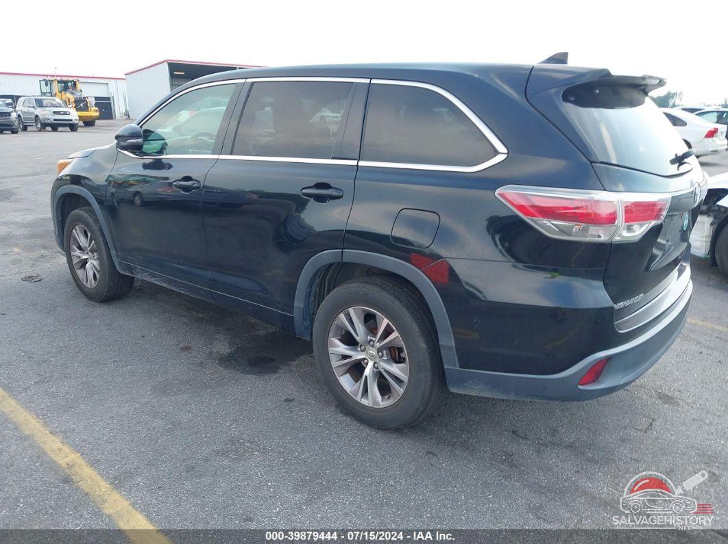 5TDZKRFH0FS102181 2015 TOYOTA HIGHLANDER photo no. 3