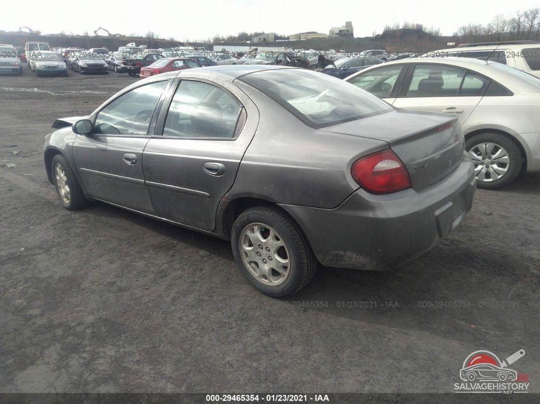 1B3ES56C85D267919 2005 DODGE NEON photo no. 3