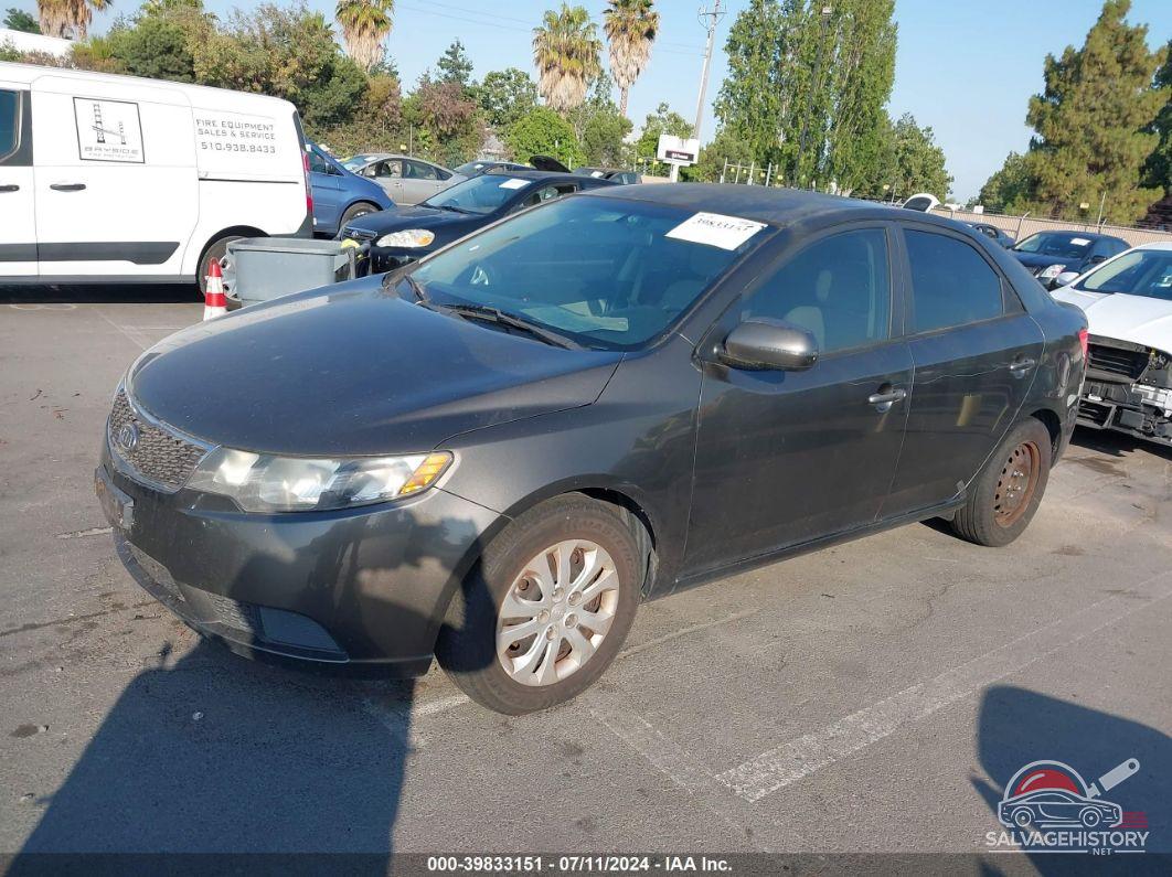 KNAFU4A2XB5450179 2011 KIA FORTE photo no. 2