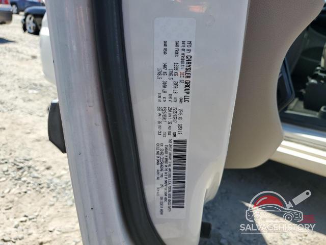 2C4RC1CGXDR646946 2013 CHRYSLER MINIVAN photo no. 13