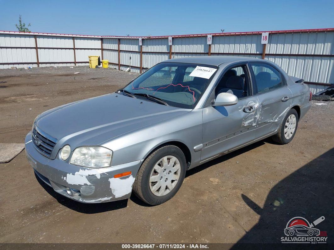 KNAGD126355398032 2005 KIA OPTIMA photo no. 2