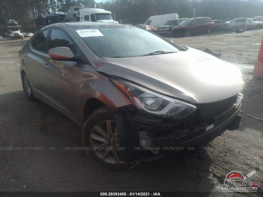 5NPDH4AE4FH633155 2015 HYUNDAI ELANTRA photo no. 4
