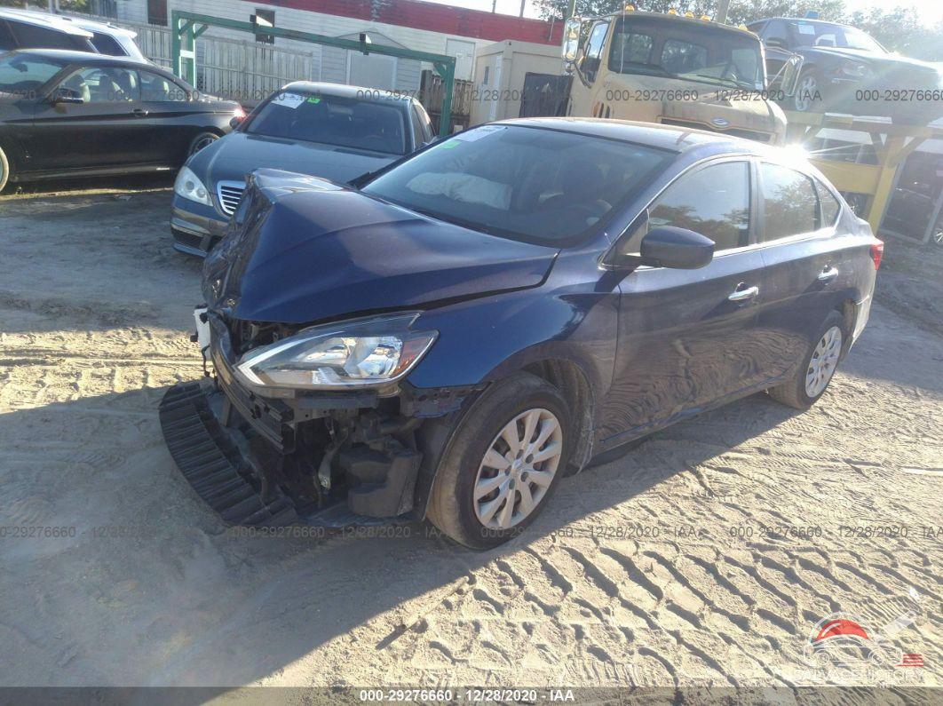 3N1AB7AP7HY353648 2017 NISSAN SENTRA photo no. 2