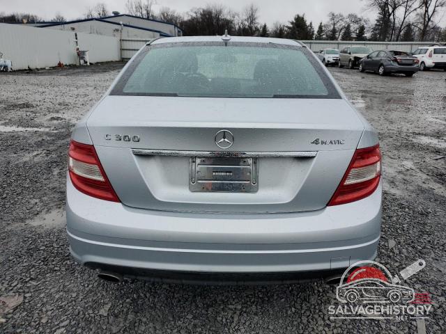 WDDGF8BB2AR126762 2010 MERCEDES-BENZ C-CLASS photo no. 6