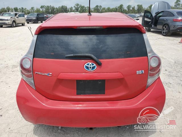 JTDKDTB32D1550449 2013 TOYOTA PRIUS photo no. 6