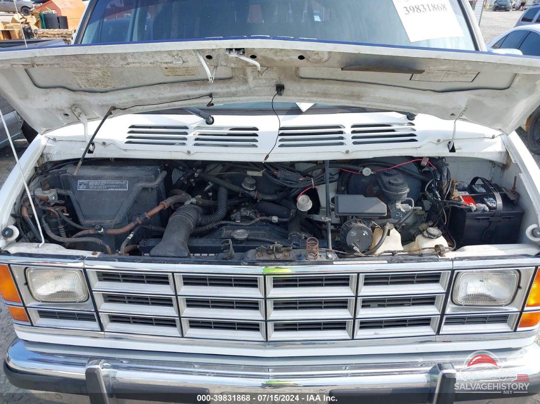 2B6HB21Y3MK453454 1991 DODGE RAM VAN photo no. 10