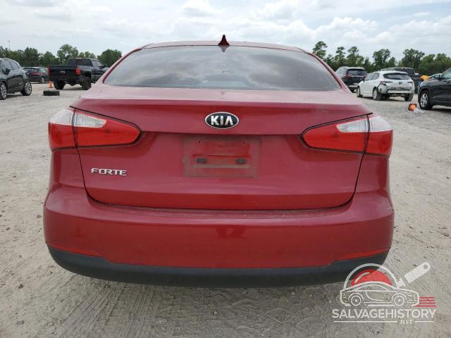 KNAFK4A65G5605396 2016 KIA FORTE photo no. 6