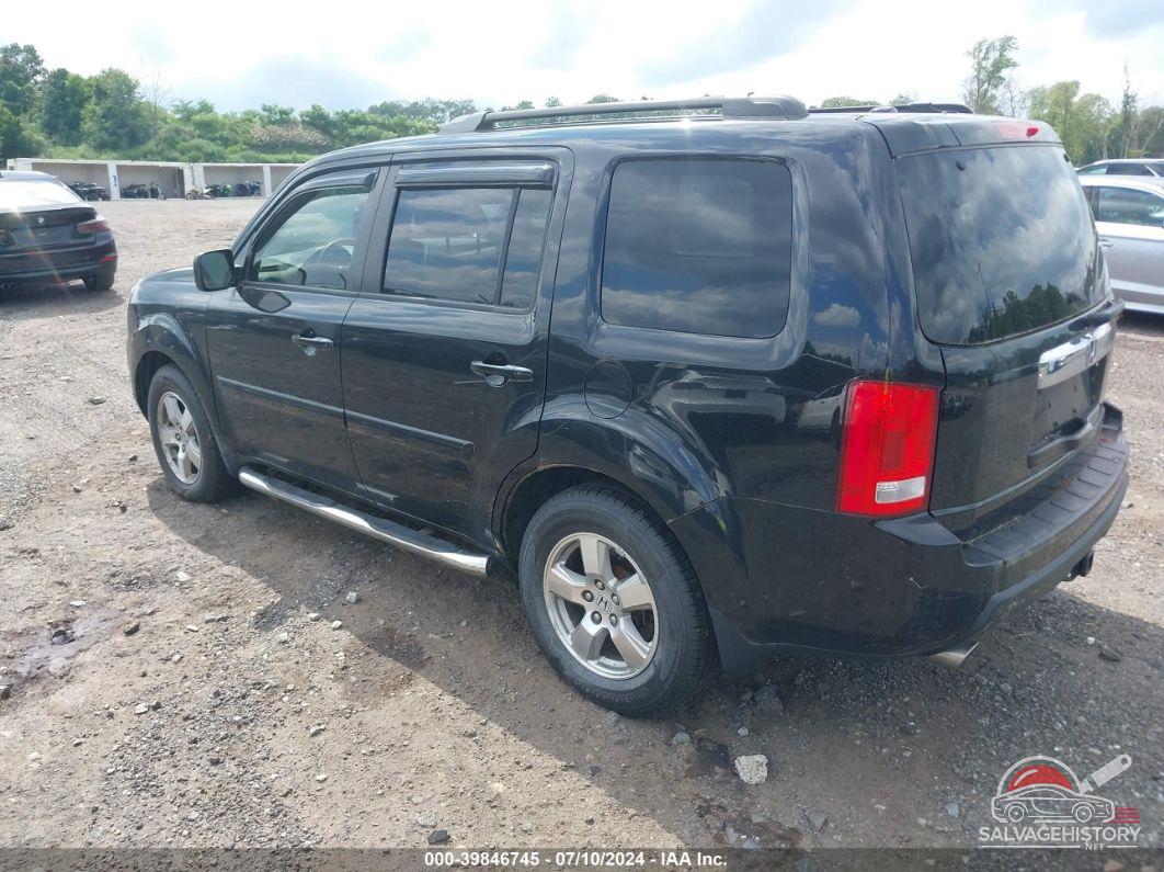 5FNYF48539B022131 2009 HONDA PILOT photo no. 3