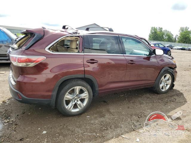 5TDDKRFH8GS251479 2016 TOYOTA HIGHLANDER photo no. 3