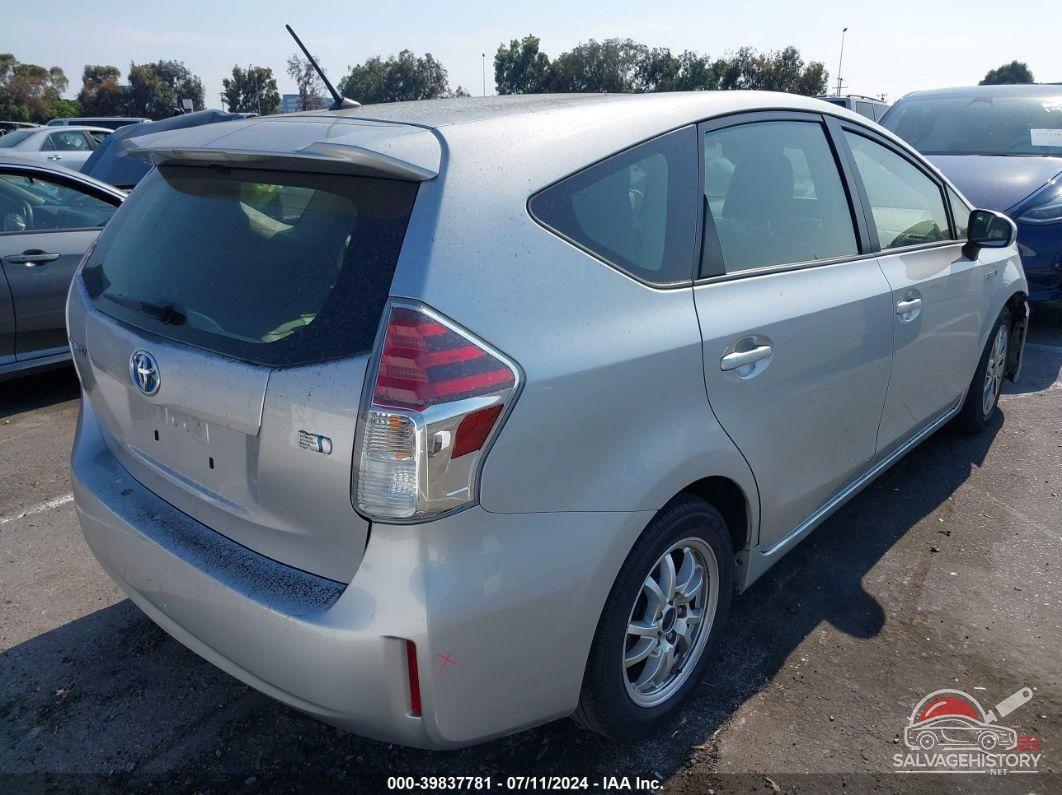 JTDZN3EU3GJ041006 2016 TOYOTA PRIUS V photo no. 4