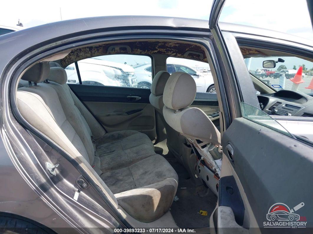 1HGFA16579L023546 2009 HONDA CIVIC photo no. 8