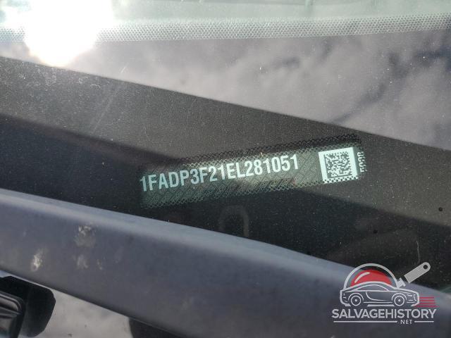 1FADP3F21EL281051 2014 FORD FOCUS photo no. 12