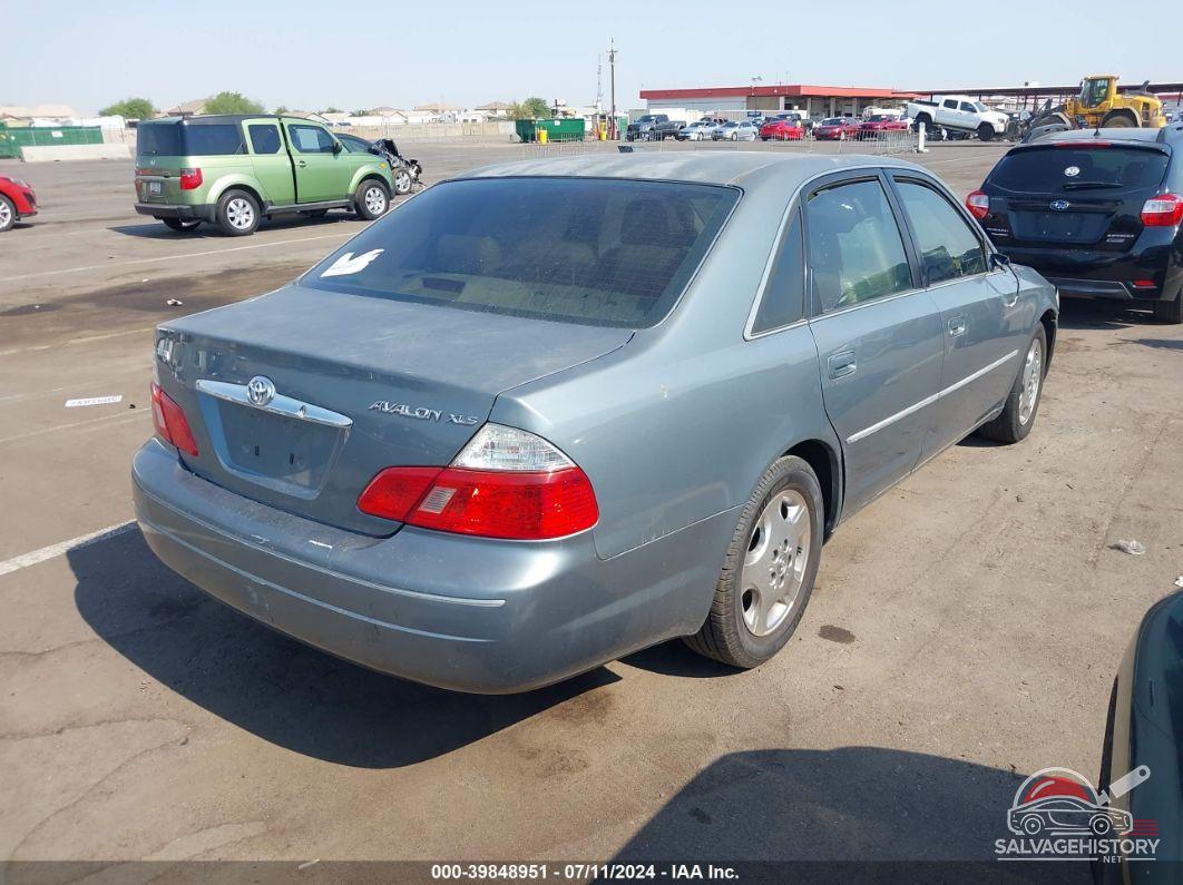 4T1BF28B83U334889 2003 TOYOTA AVALON photo no. 4