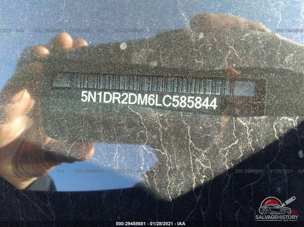 5N1DR2DM6LC585844 2020 NISSAN PATHFINDER photo no. 9