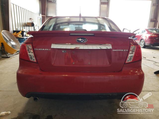 JF1GE60689H507207 2009 SUBARU IMPREZA photo no. 6