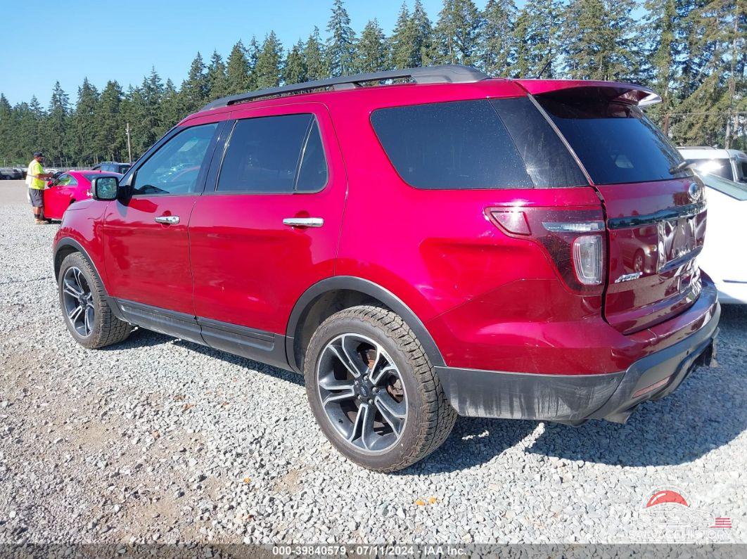 1FM5K8GT6EGA81921 2014 FORD EXPLORER photo no. 3