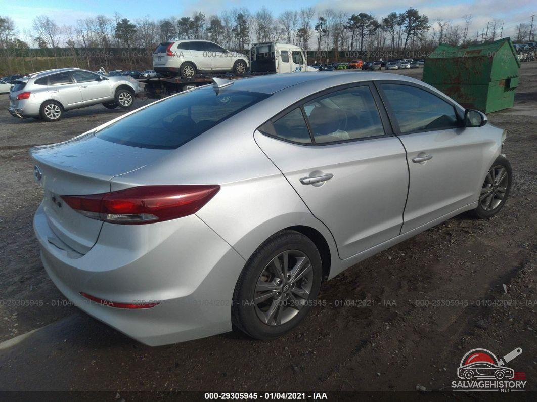 5NPD84LF3JH261628 2018 HYUNDAI ELANTRA photo no. 4