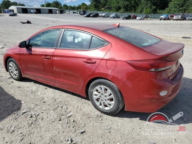 5NPD74LF9HH149882 2017 HYUNDAI ELANTRA photo no. 2
