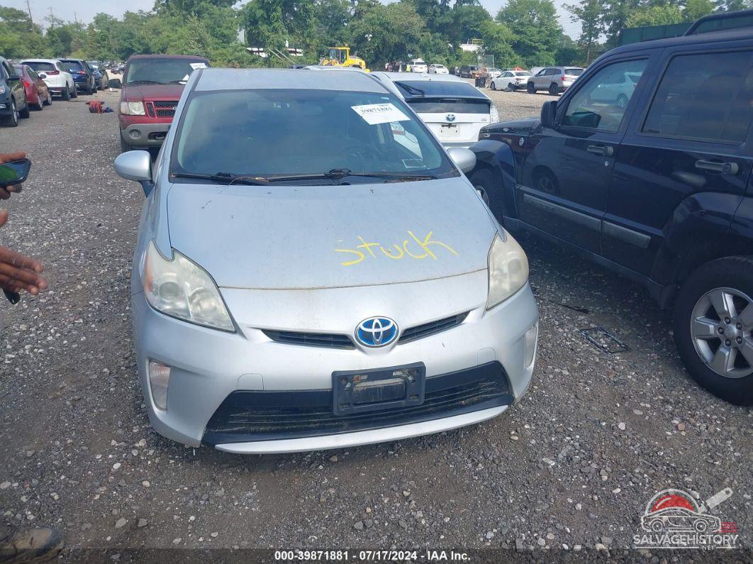 JTDKN3DUXD5631324 2013 TOYOTA PRIUS photo no. 6