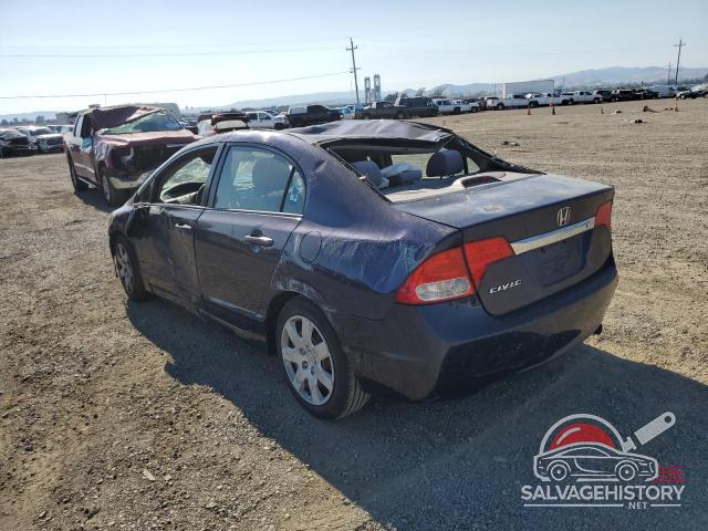 2HGFA1F56BH523846 2011 HONDA CIVIC photo no. 2