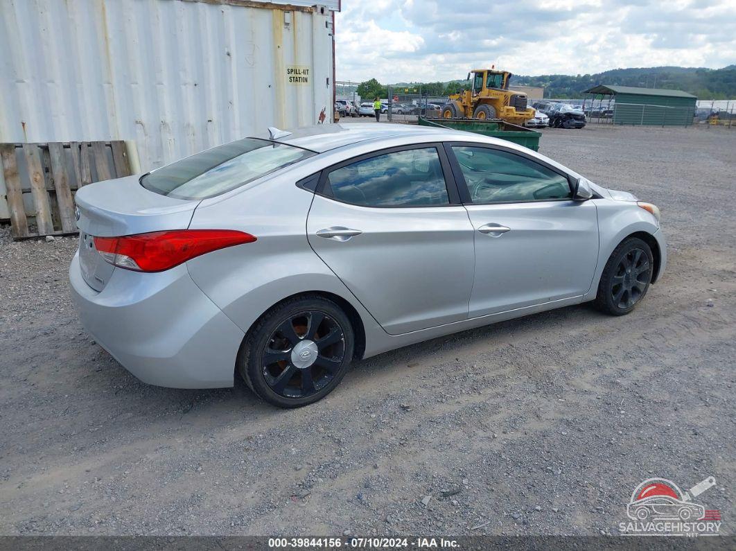 KMHDH4AEXCU277744 2012 HYUNDAI ELANTRA photo no. 4