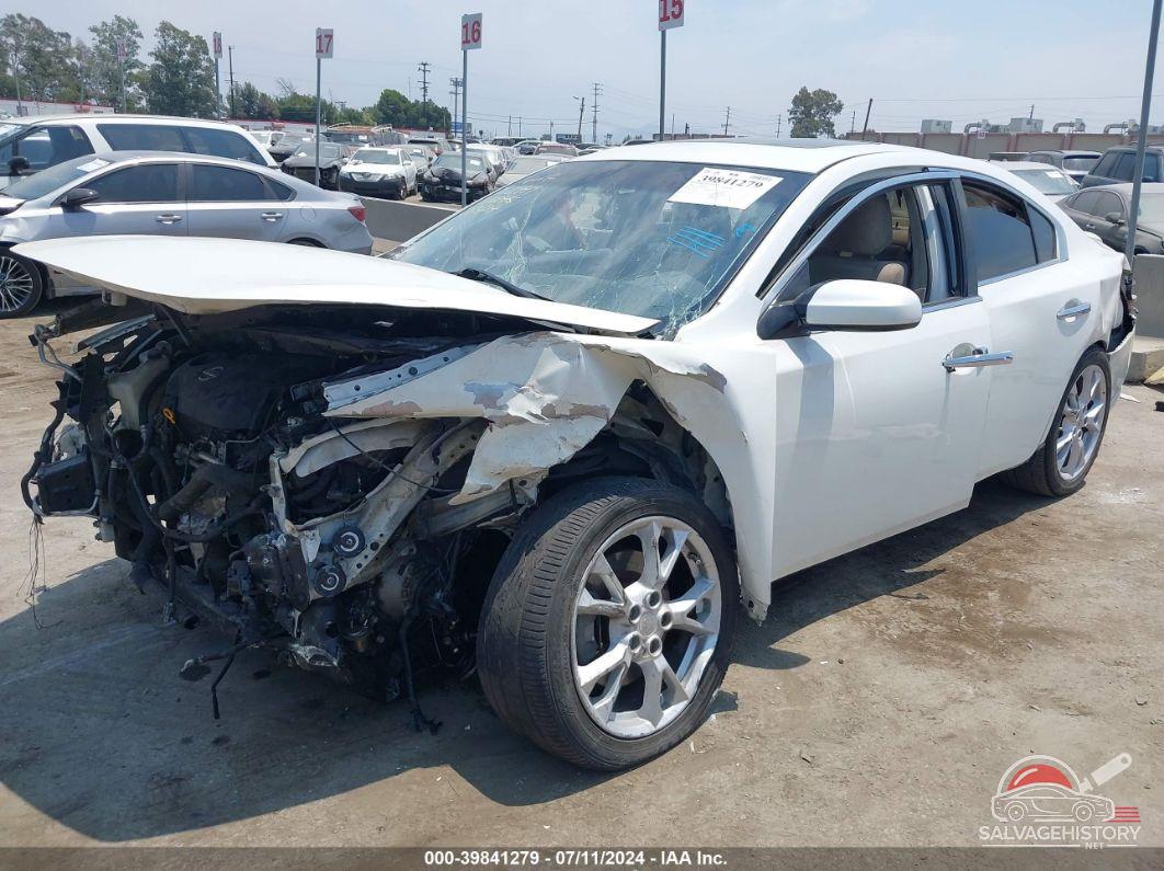 1N4AA5AP7DC821472 2013 NISSAN MAXIMA photo no. 2