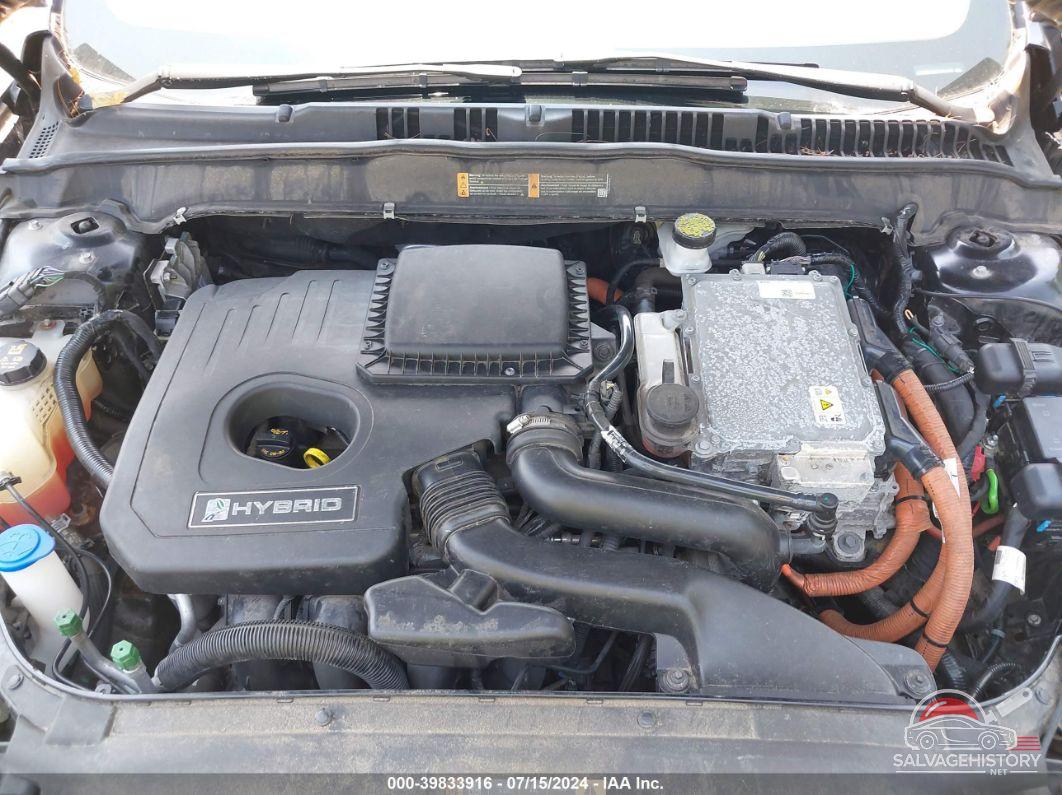 3FA6P0LU0HR164113 2017 FORD FUSION HYBRID photo no. 10