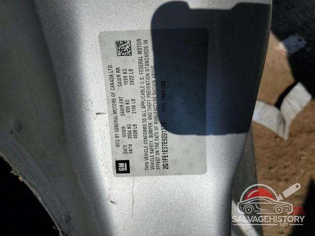2G1FE1E37E9291378 2014 CHEVROLET CAMARO photo no. 13