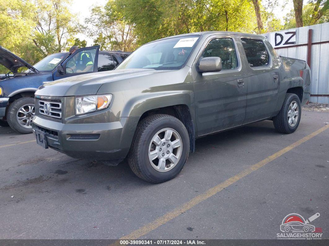 2HJYK16506H523105 2006 HONDA RIDGELINE photo no. 2