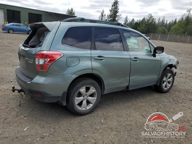 JF2SJAJC2EH415626 2014 SUBARU FORESTER photo no. 3