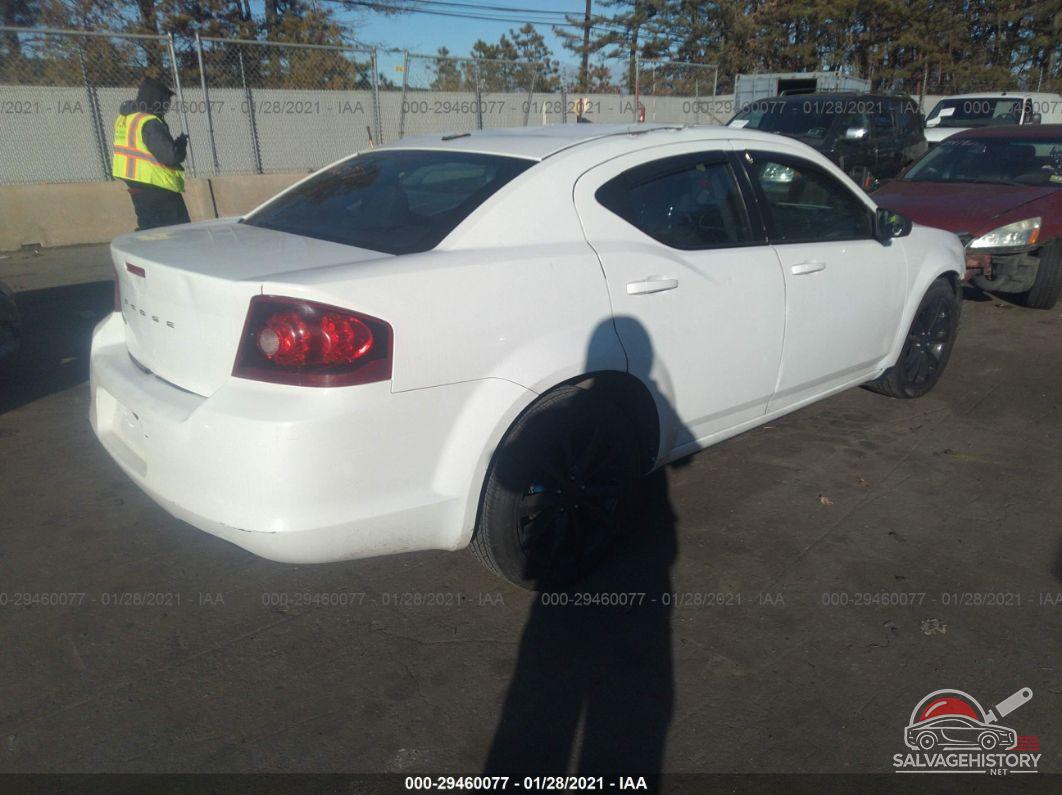 1C3CDZAB1EN190007 2014 DODGE AVENGER photo no. 4